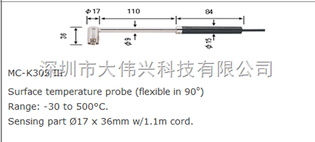 SK-S305K¶ȼ̽ͷ